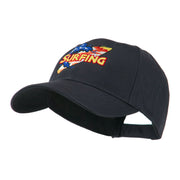 Surfing Board Logo Embroidered Cap