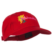 USA State Nebraska Goldenrod Embroidered Low Profile Cap