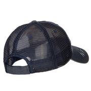 US Coast Guard Anchors Logo Embroidered Low Profile Cotton Mesh Cap