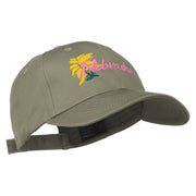 USA State Nebraska Goldenrod Embroidered Low Profile Cap