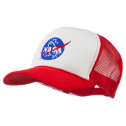 NASA Insignia Embroidered Foam Mesh Cap