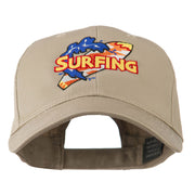 Surfing Board Logo Embroidered Cap