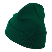 Seasons Greetings with Mistletoe Embroidered Long Beanie