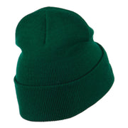 Seasons Greetings with Mistletoe Embroidered Long Beanie