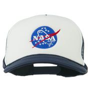 NASA Insignia Embroidered Foam Mesh Cap