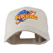 Surfing Board Logo Embroidered Cap