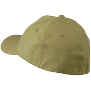 Stretch Heavy Weight Brushed Cotton Fitted Cap