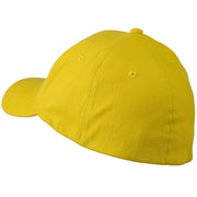 Stretch Heavy Weight Brushed Cotton Fitted Cap