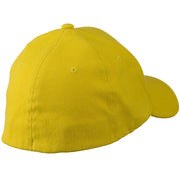 Stretch Heavy Weight Brushed Cotton Fitted Cap