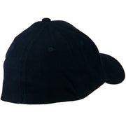 Stretch Heavy Weight Brushed Cotton Fitted Cap