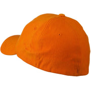 Stretch Heavy Weight Brushed Cotton Fitted Cap