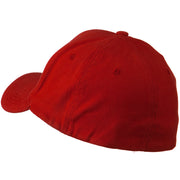 Stretch Heavy Weight Brushed Cotton Fitted Cap