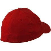 Stretch Heavy Weight Brushed Cotton Fitted Cap