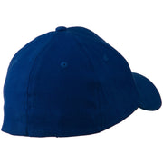 Stretch Heavy Weight Brushed Cotton Fitted Cap