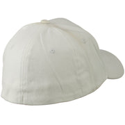 Stretch Heavy Weight Brushed Cotton Fitted Cap