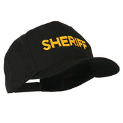 Sheriff Letter Embroidered High Profile Cap