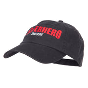 Superhero Mom Embroidered Low Profile Cap