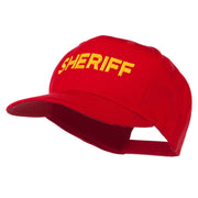 Sheriff Letter Embroidered High Profile Cap