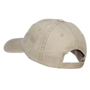 Sheriff Embroidered Washed Buckled Cap