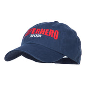 Superhero Mom Embroidered Low Profile Cap