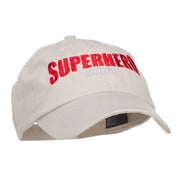 Superhero Mom Embroidered Low Profile Cap