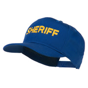 Sheriff Letter Embroidered High Profile Cap