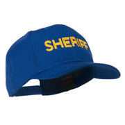 Sheriff Letter Embroidered High Profile Cap