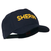 Sheriff Letter Embroidered High Profile Cap