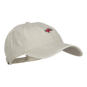 Mini Classic Car Embroidered Washed Cap