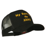 My Son is in the Army Embroidered Mesh Cap