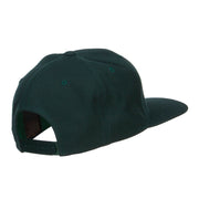 Ski Club Embroidered Snapback Cap