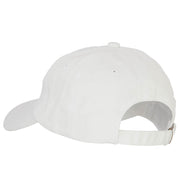 Silver Chicago Flag Embroidered Unstructured Washed Cap