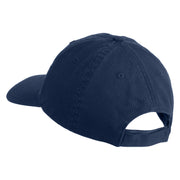 Tomato Vine Embroidered Low Profile Dyed Cotton Twill Cap - Navy OSFM
