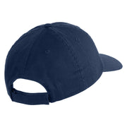 Tomato Vine Embroidered Low Profile Dyed Cotton Twill Cap - Navy OSFM