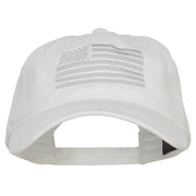 Silver Line USA Flag Embroidered Washed Cap