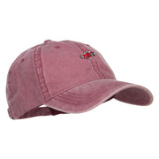 Mini Classic Car Embroidered Washed Cap