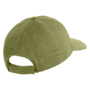 Tomato Vine Embroidered Low Profile Dyed Cotton Twill Cap - Cactus OSFM