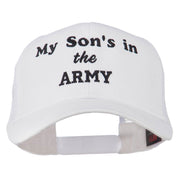 My Son is in the Army Embroidered Mesh Cap