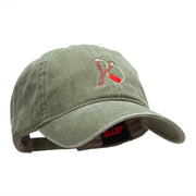 Slingshot Embroidered Washed Pigment Dyed Cap