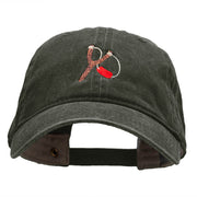 Slingshot Embroidered Washed Pigment Dyed Cap