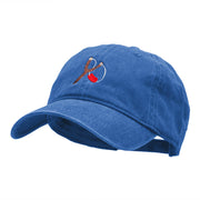 Slingshot Embroidered Washed Pigment Dyed Cap