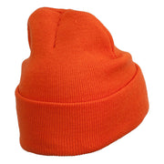 Halloween Scary Jack o Lantern Embroidered Long Beanie