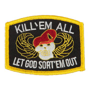 Skull and Choppers Embroidered Military Patch