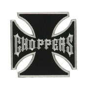 Skull and Choppers Embroidered Military Patch