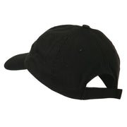 Halloween Skeleton Army Embroidered Low Profile Washed Cap