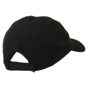 Halloween Skeleton Army Embroidered Low Profile Washed Cap