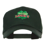 St Patrick Lucky Patched Cotton Twill Cap