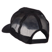 Skull and Choppers Embroidered Military Patched Mesh Cap