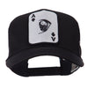 Skull and Choppers Embroidered Military Patched Mesh Cap