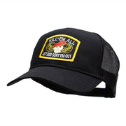 Skull and Choppers Embroidered Military Patched Mesh Cap